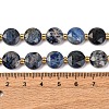 Natural Dumortierite Beads Strands G-C116-A113-01-6