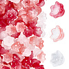150Pcs 3 Colors Transparent Two Tone Spray Painted Glass Beads GLAA-LT0001-04A-6