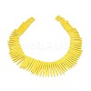 Synthetic Turquoise Graduated Spike Beads Strands G-F604-10B-1