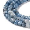 Natural Aquamarine Beads Strands G-B088-E10-04-4