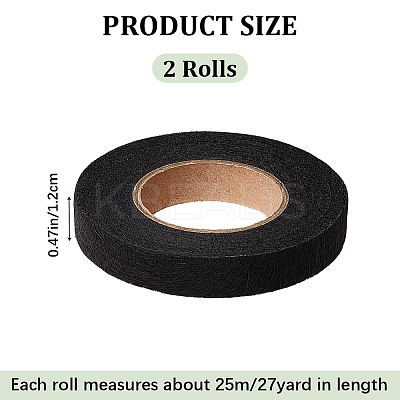 2 Roll Non-woven Fabrics Polyamide Double-sided Hot Melt Adhesive Film DIY-GF0007-98B-1