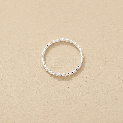 Stainless Steel Twisted Hoop Nose Rings for Women Men WG949CF-03-1