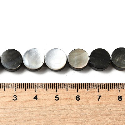 Natural Black Lip Shell Beads Strands BSHE-D300-05-10mm-1