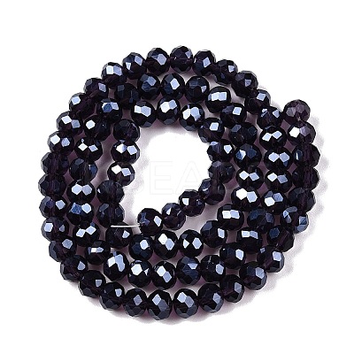 Electroplate Glass Beads Strands LS-EGLA-A044-T6mm-A15-1