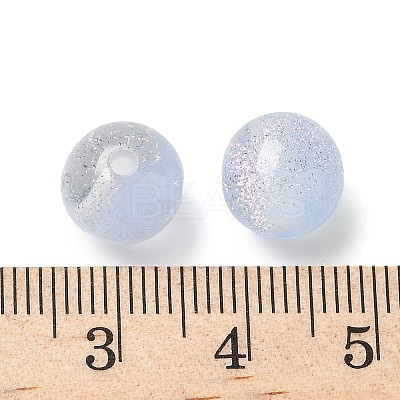 Two Tone Resin Beads LS-RESI-Q025-02B-B-1