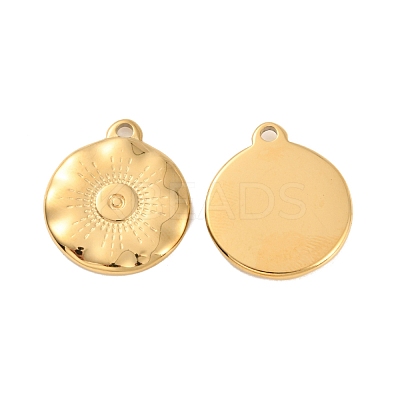 Ion Plating(IP) 304 Stainless Steel Pendants STAS-D051-27G-1