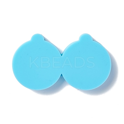 Flat Round with Tree of Life Pendant Silicone Molds DIY-I088-03-1