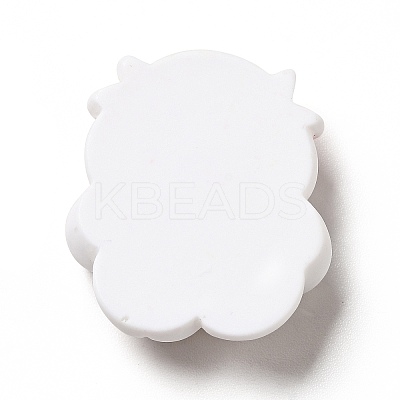 Lovely Animal Opaque Resin Cabochons RESI-B012-01E-1