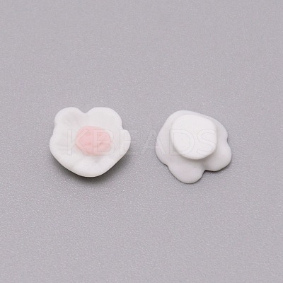 Resin Cabochons CRES-WH0002-13B-1