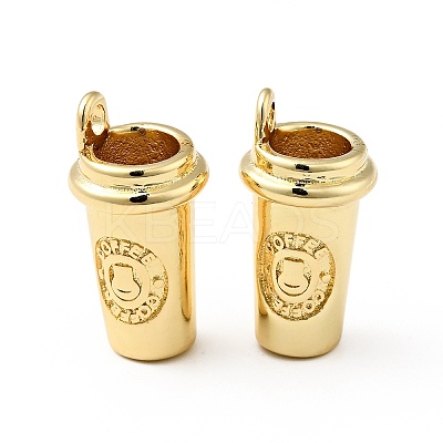 Rack Plating Brass Pendants KK-E060-15G-1