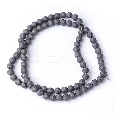 Electroplate Glass Bead Strands LS-EGLA-S134-8mm-02-1