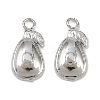 Fruit 304 Stainless Steel Charms STAS-H242-03P-03-1