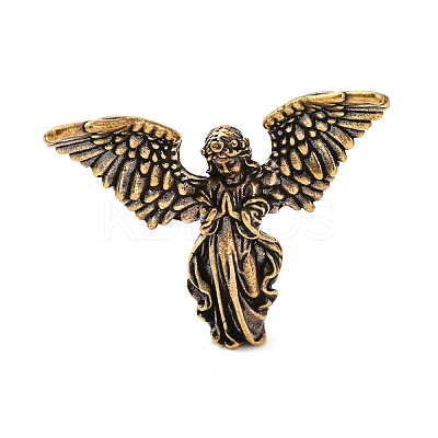 Brass Jesus Angel Display Decorations KK-D370-08AG-1