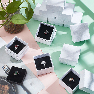 Texture Paper Jewelry Gift Boxes OBOX-NB0001-10A-01-1