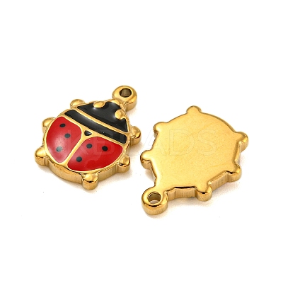 304 Stainless Steel Enamel Pendants STAS-Z081-03G-02-1