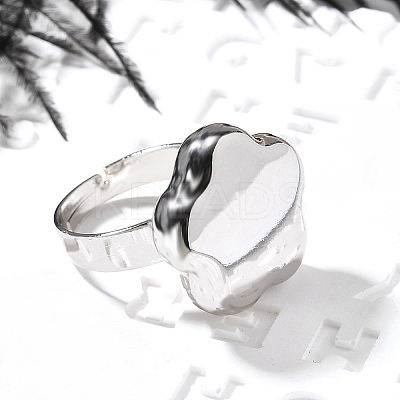 304 Stainless Steel Adjustable Finger Ring LS-RJEW-H244-02P-1