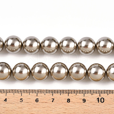 Glass Pearl Beads Strands HY-G002-01F-13-1