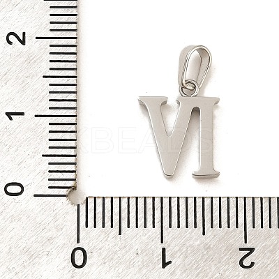 304 Stainless Steel Micro Pave Cubic Zirconia Pendants STAS-H228-02P-04-1