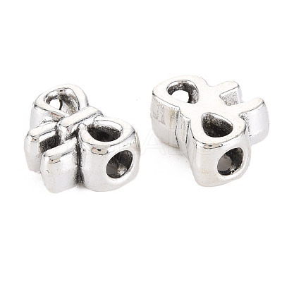 Alloy Bead Enamel Settings PALLOY-N160-48-1