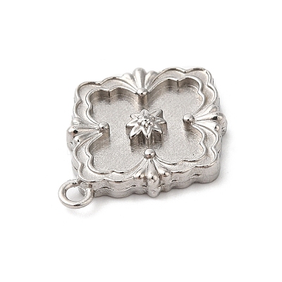 304 Stainless Steel Pendants STAS-D049-03C-1