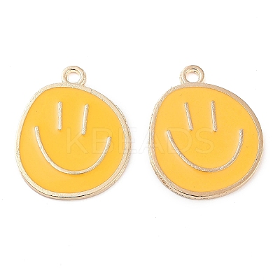 Alloy Enamel Pendants PALLOY-S192-03G-05-1