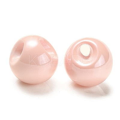 Opaque Acrylic Beads OACR-G012-01C-1