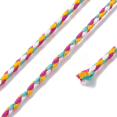 4-Ply Polycotton Cord with Metallic Thread OCOR-Z003-D121-1