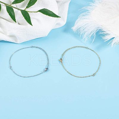 201 Stainless Steel Bracelet Making STAS-UN0001-29-1