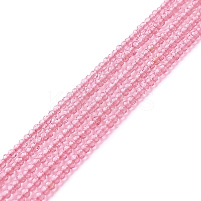 Transparent Glass Beads Strands GLAA-C019-01A-19-1