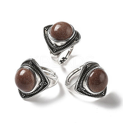 Synthetic Goldstone Adjustable Rings G-P560-03AS-04-1