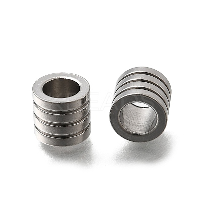 304 Stainless Steel Tube Beads STAS-D382-10P-1