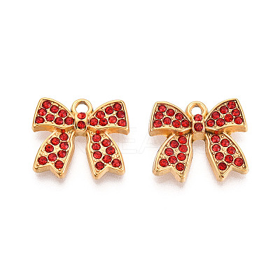 304 Stainless Steel Rhinestone Pendants STAS-T064-82G-02-1