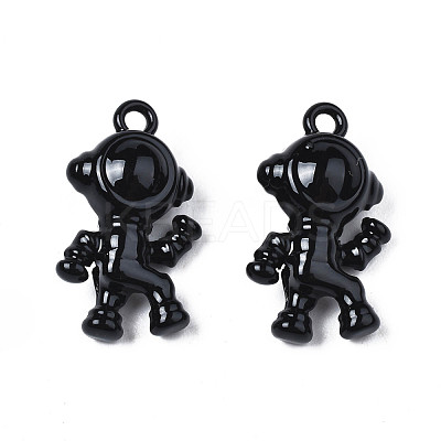 Spray Painted Alloy Pendants PALLOY-T077-164-1
