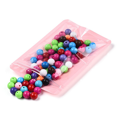 Macaron Color Plastic Yin-yang Resealable Bags OPP-N001-01C-09-1