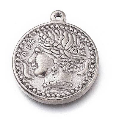 Non-Tarnish 304 Stainless Steel Pendants LS-STAS-Z017-01P-1