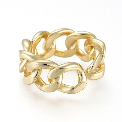 Brass Cuff Rings LS-RJEW-K232-19G-1