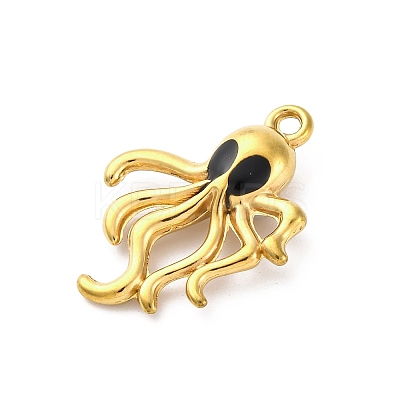 304 Stainless Steel Enamel Pendants STAS-B085-27G-1