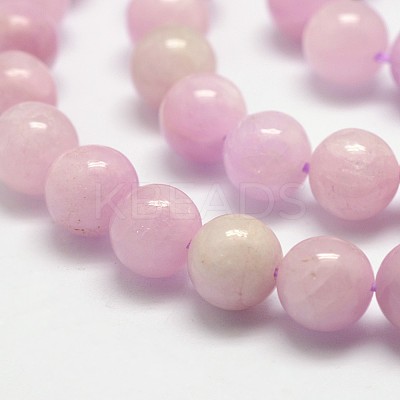 Natural Kunzite Beads Strands G-D856-03-8mm-1