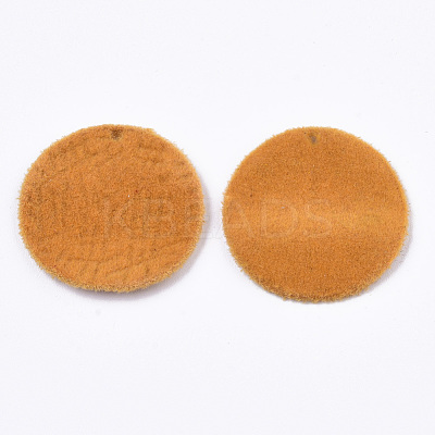 Flocky Alloy Pendants X-PALLOY-S134-002A-1