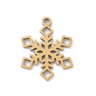 Christmas 201 Stainless Steel Pendants STAS-S157-02H-G-1