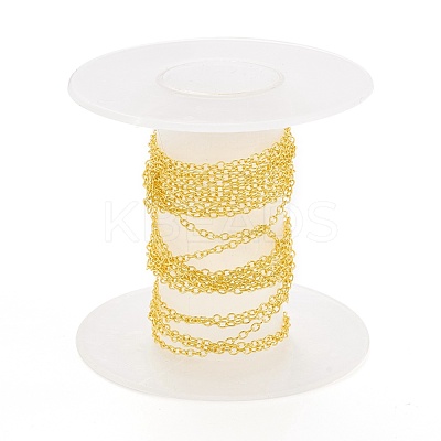 Brass Cable Chains CHC-D030-10G-RS-1