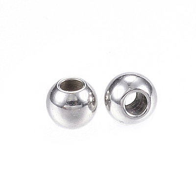 Tarnish Resistant 304 Stainless Steel Spacer Beads STAS-E147-30P-1