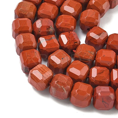 Natural Red Jasper Beads Strands G-C267-A19-1
