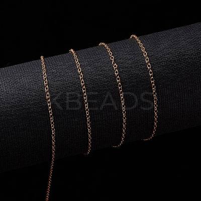 Brass Cable Chains CHC-S003-11G-1