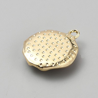 Golden Tone Alloy Enamel Pendants FIND-SZC0020-02E-1