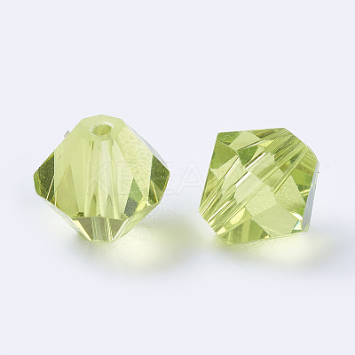 Imitation Austrian Crystal Beads SWAR-F022-6x6mm-252-1