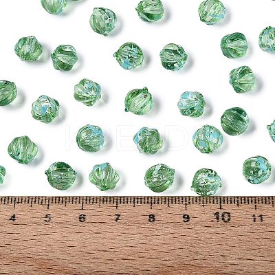 Picasso Transparent Glass Beads SEED-Q039-04F-1