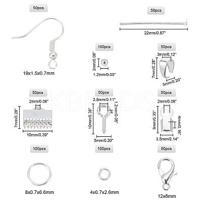 Jewelry Findings Sets KK-PH0003-71-1