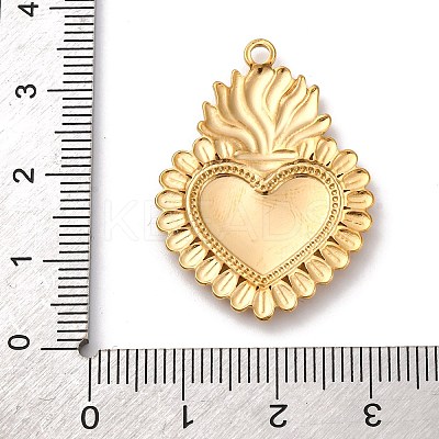 304 Stainless Steel Enamel Pendants STAS-D362-01G-05-1