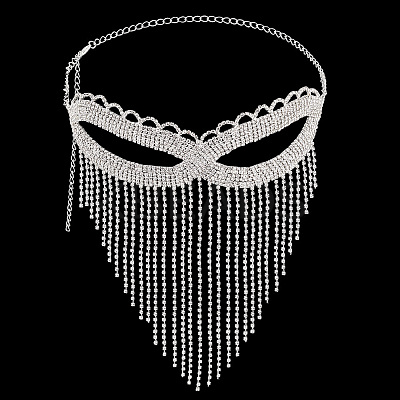 Iron Headwear Masquerade Masks AJEW-WH0312-34S-1